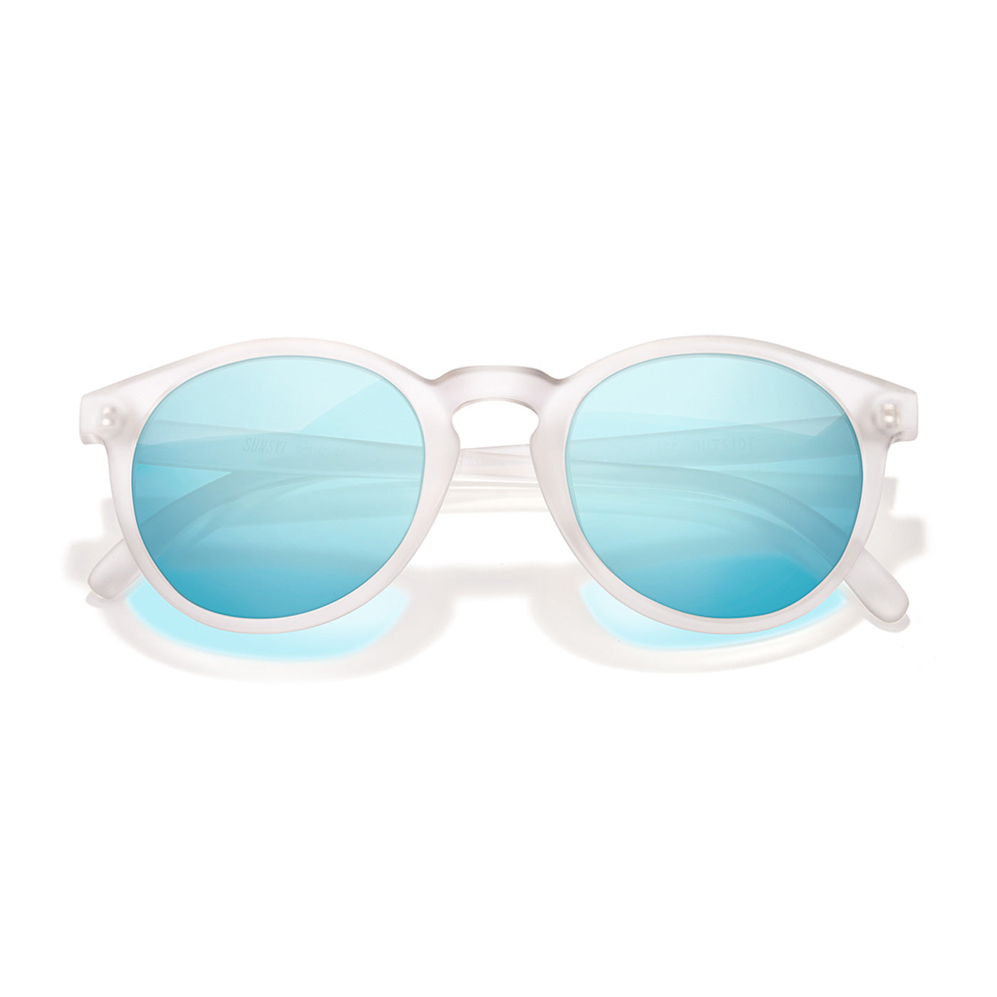 Clear Dipsea sunglasses by Sunski