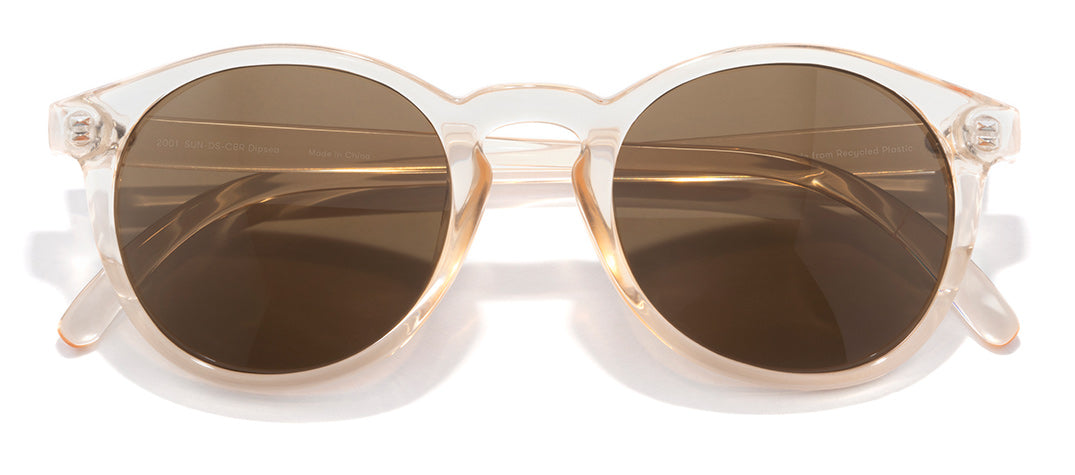 Mini Kids Dipsea Champagne sunglasses by Sunski