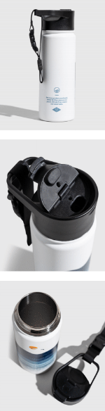 Additional angles of Insulated Travel Bottle by United by Blue