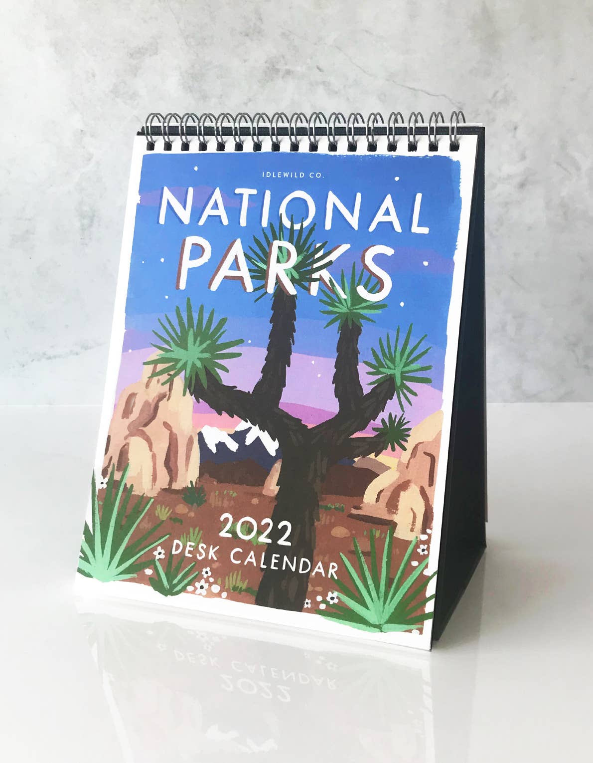 National Parks 2022 Desk calendar by Idlewild