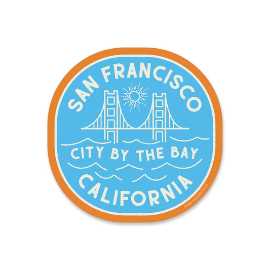 Retro San Francisco Sticker