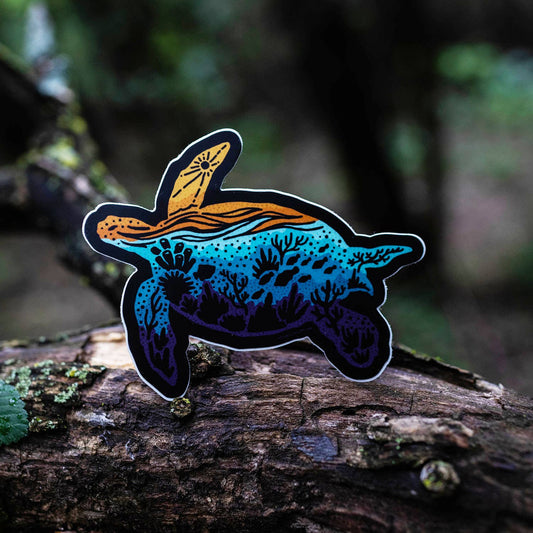 Sean Turtle ocean sticker by Atomic Child