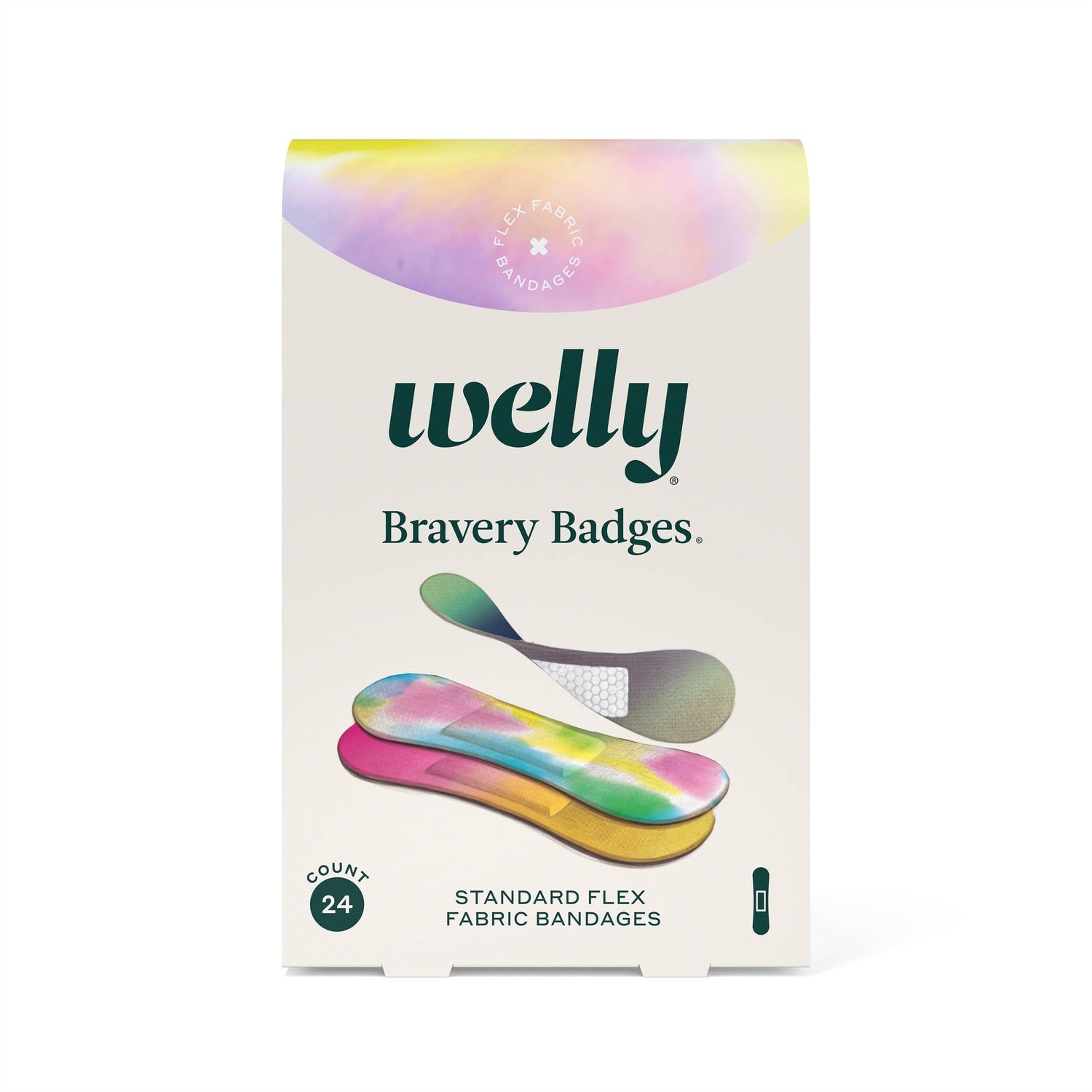 Colorwash Bravery Badges bandage pack by Welly