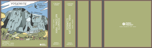 Yosemite National Park 500 Piece puzzle by Parks Project